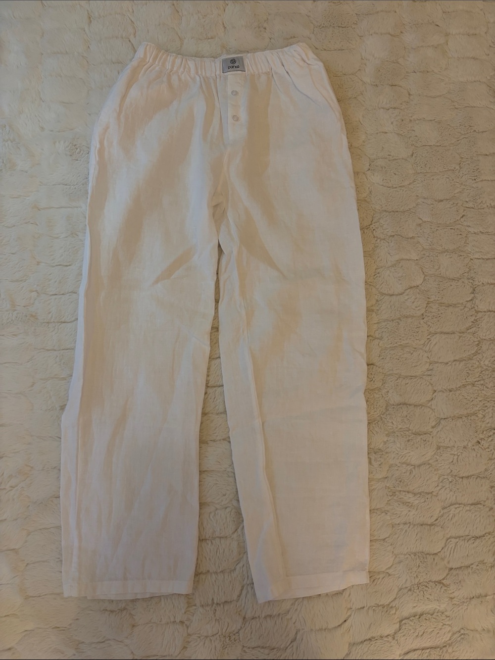 New PARKE Linen Boxer Pants